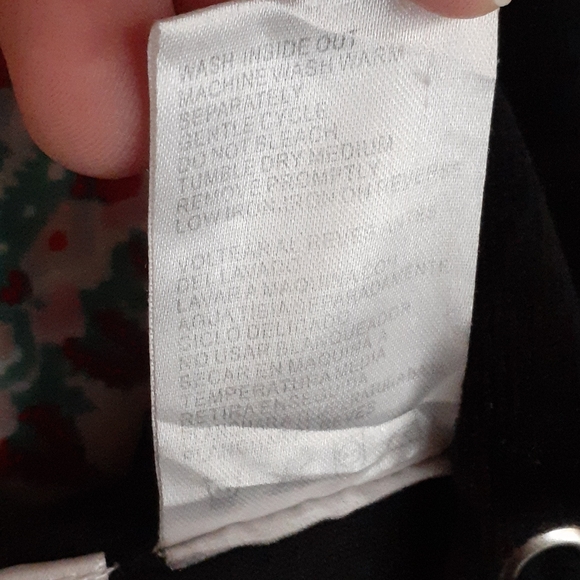 No Boundaries Juniors Black Jacket, Size XL - Picture 7 of 8